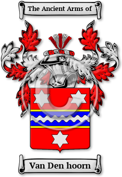 Van Den hoorn Family Crest Download (jpg) Legacy Series - 150 DPI